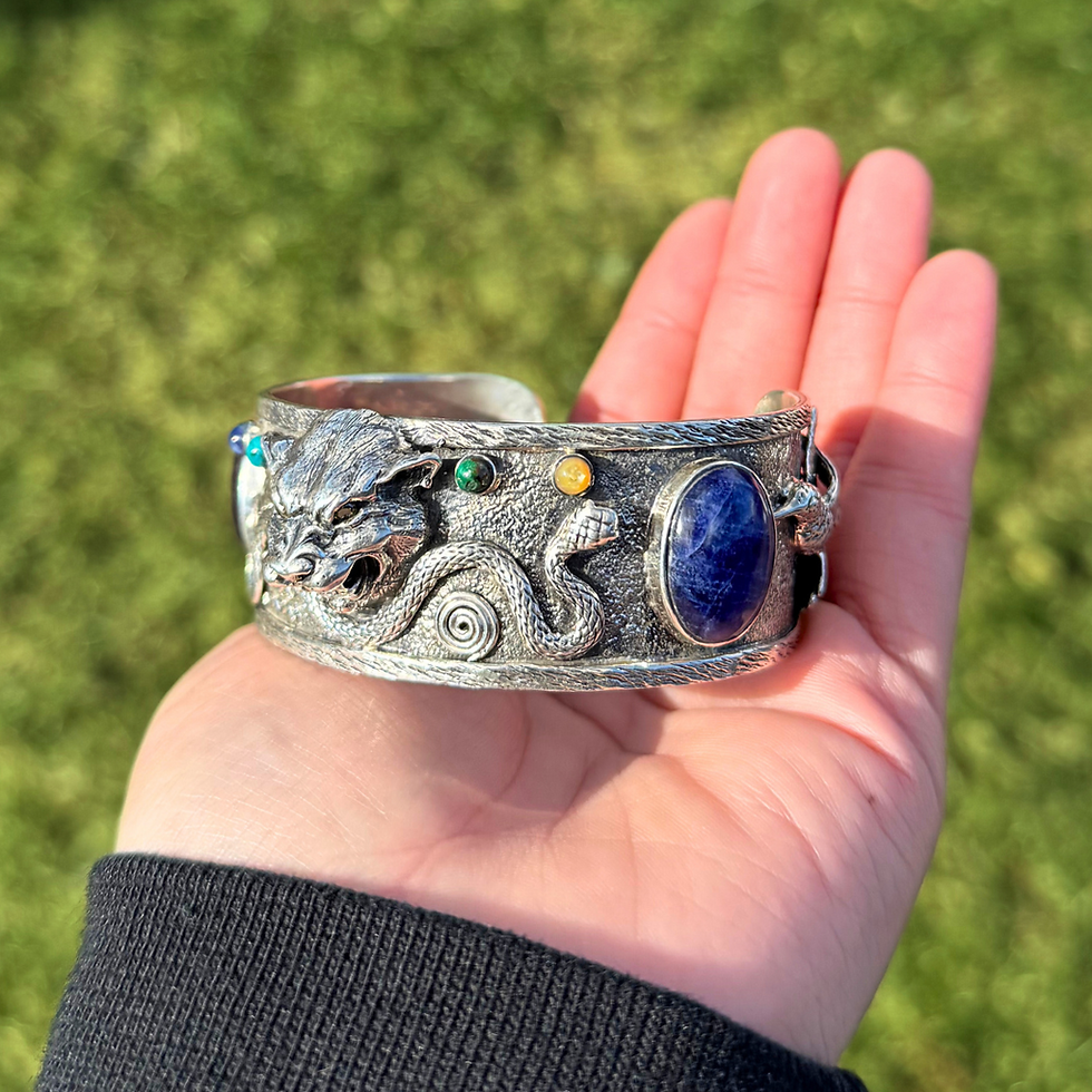 Thumbnail: Andean Trinity Silver Cuff