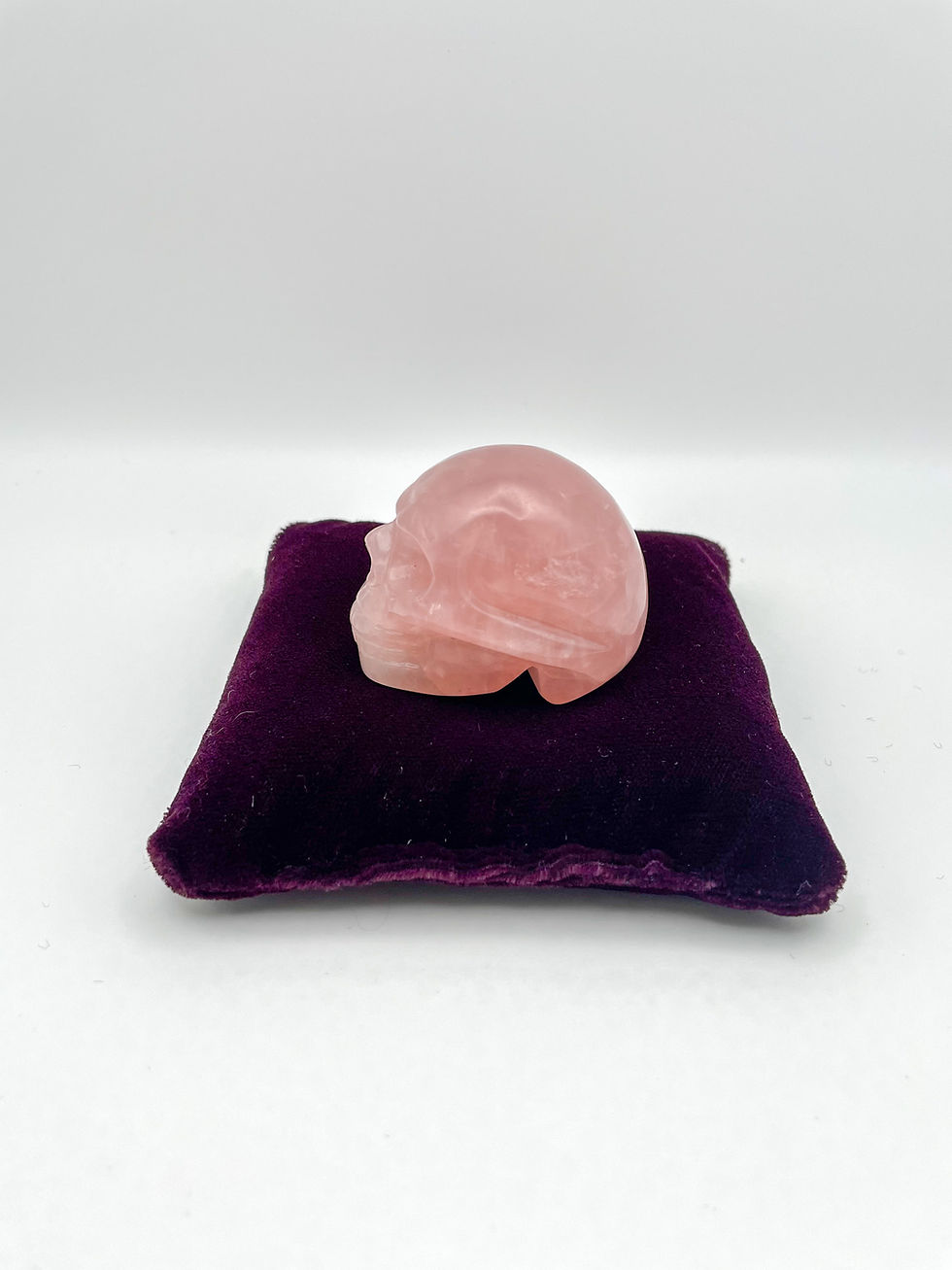 Thumbnail: Rose Quartz Crystal Skull
