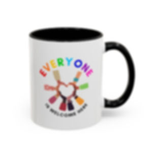'Everyone is Welcome Here' Mug
