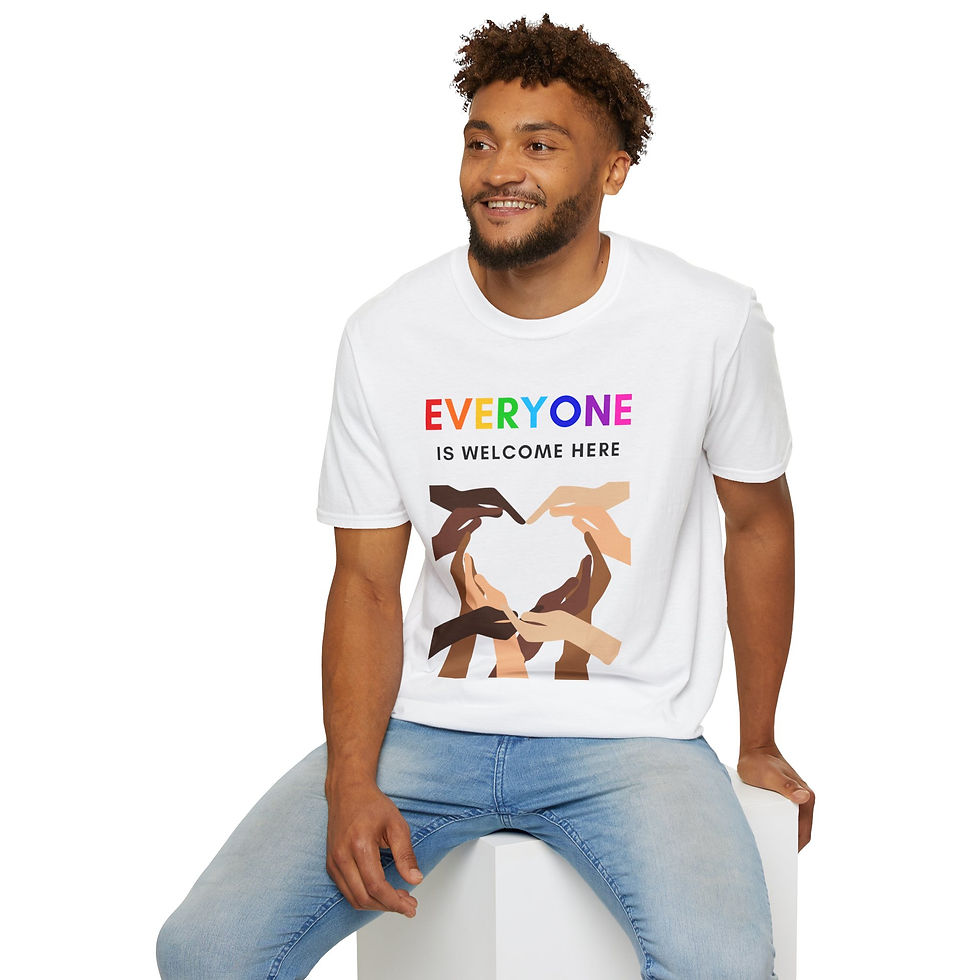 Thumbnail:  'Everyone is Welcome Here' Diversity Tee