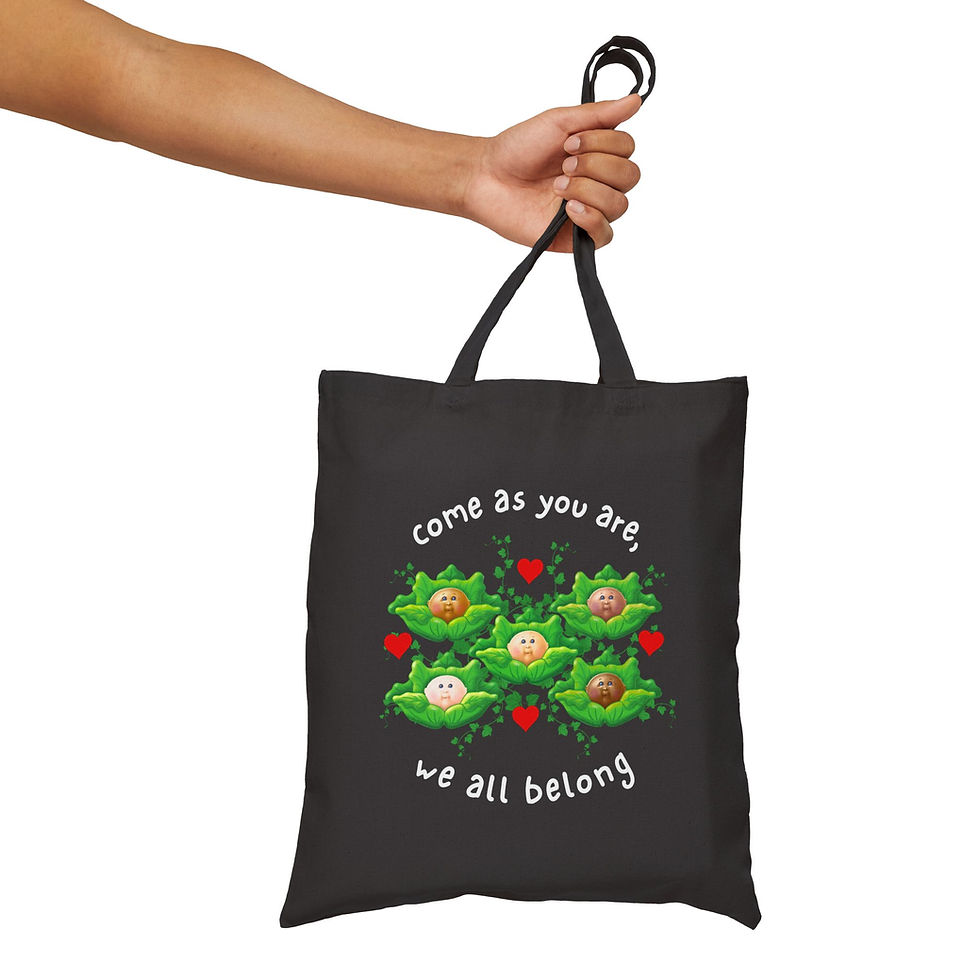 Thumbnail: 'Come as You Are' CBK Canvas Tote Bag