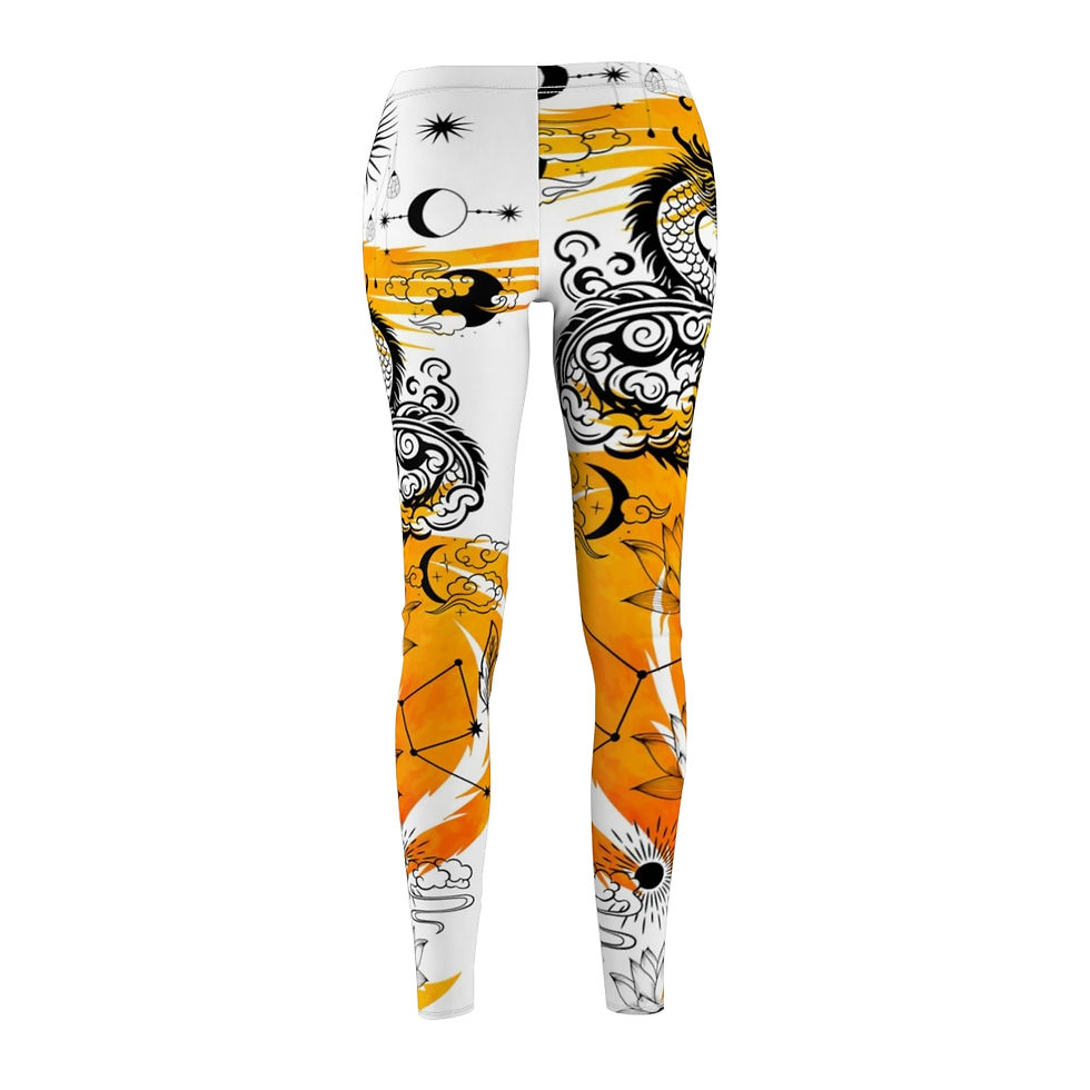 Thumbnail: Sacred Dragon Casual Leggings 