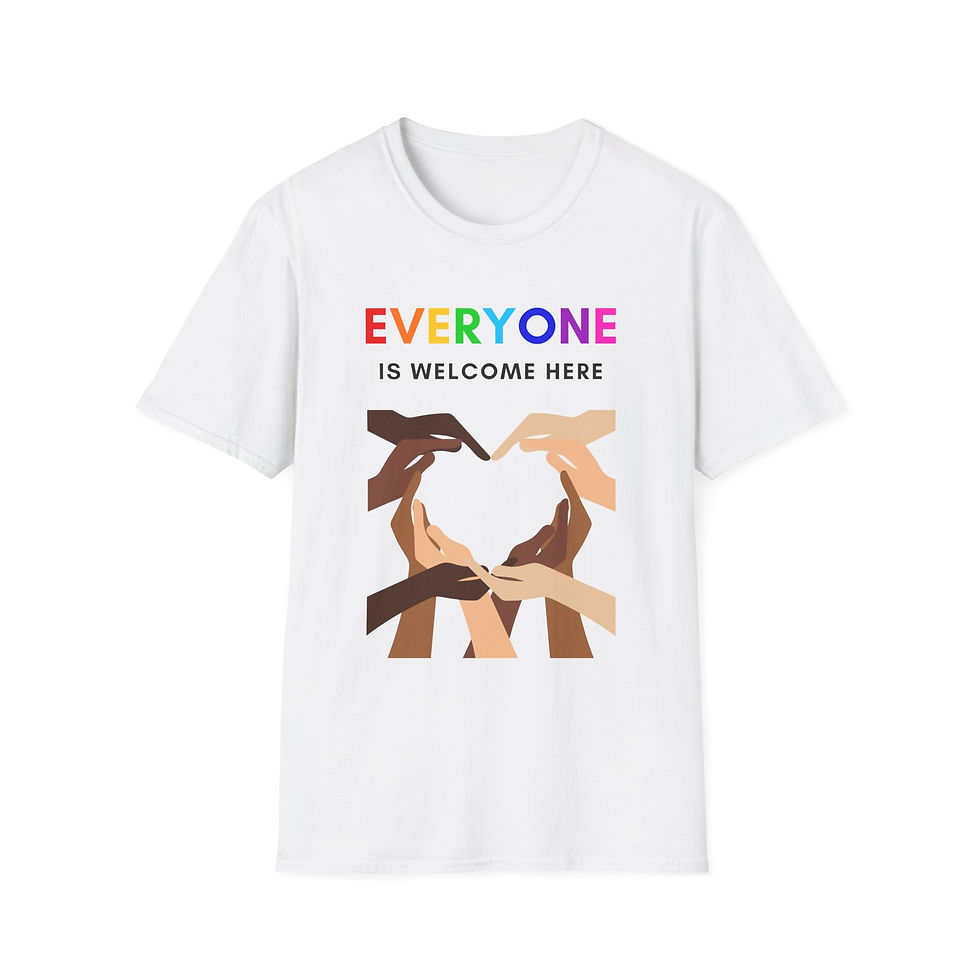  'Everyone is Welcome Here' Diversity Tee