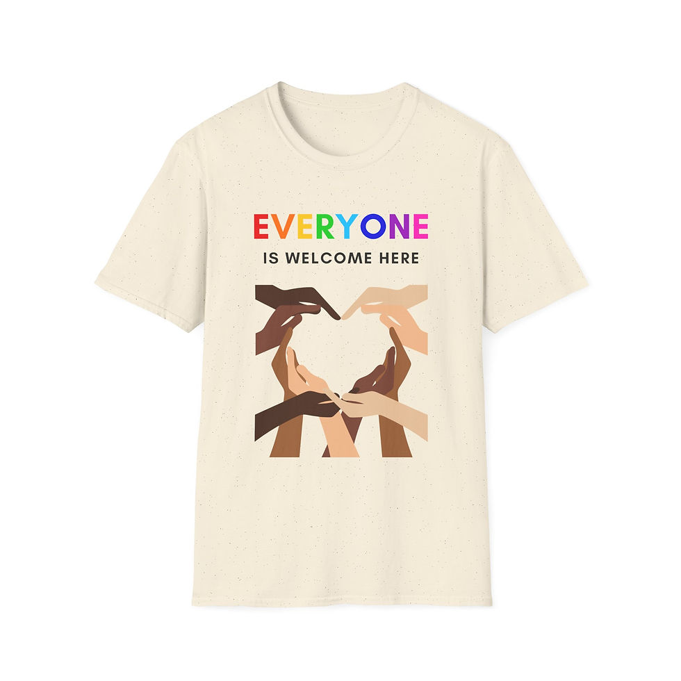 Thumbnail:  'Everyone is Welcome Here' Diversity Tee