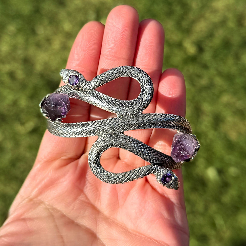 Thumbnail: Silver Serpent Cuff