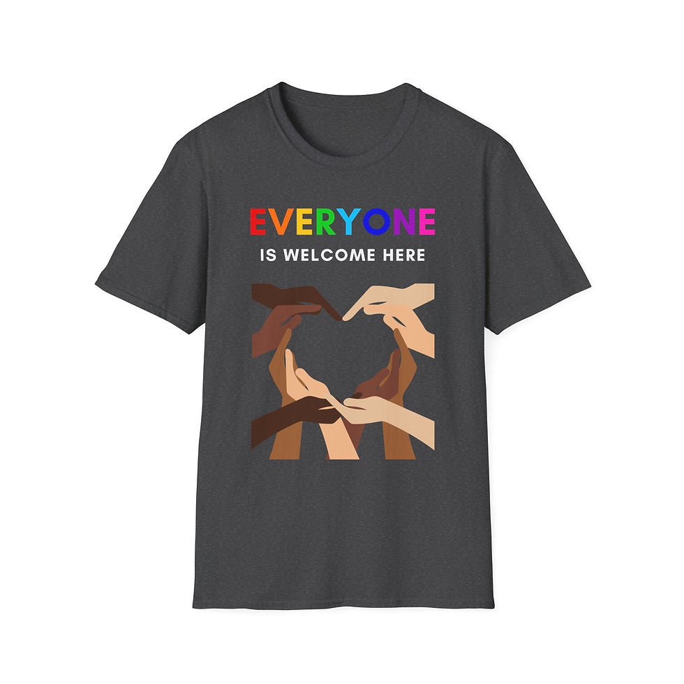 Thumbnail:  'Everyone is Welcome Here' Diversity Tee