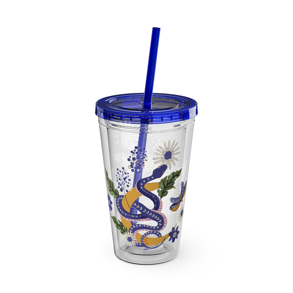 Thumbnail: "Year of the Snake" Acrylic Tumbler