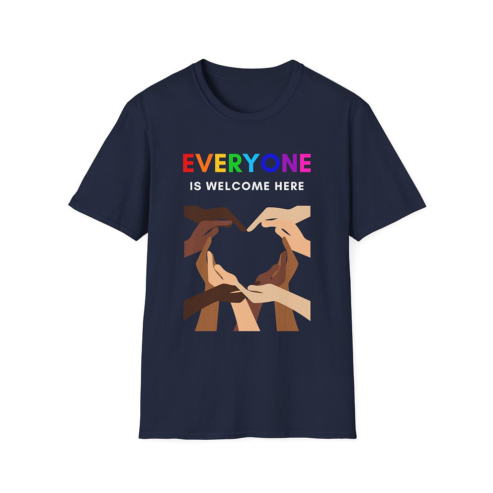 Thumbnail:  'Everyone is Welcome Here' Diversity Tee