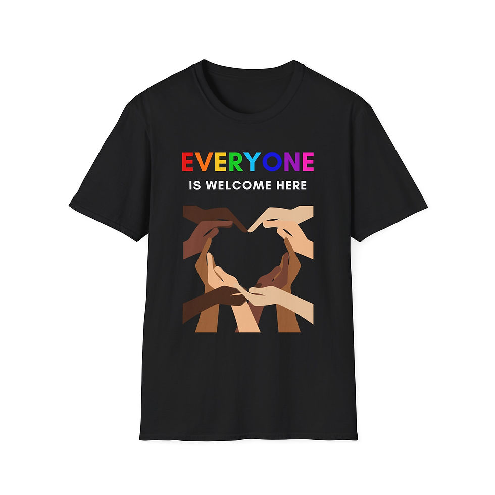 Thumbnail:  'Everyone is Welcome Here' Diversity Tee