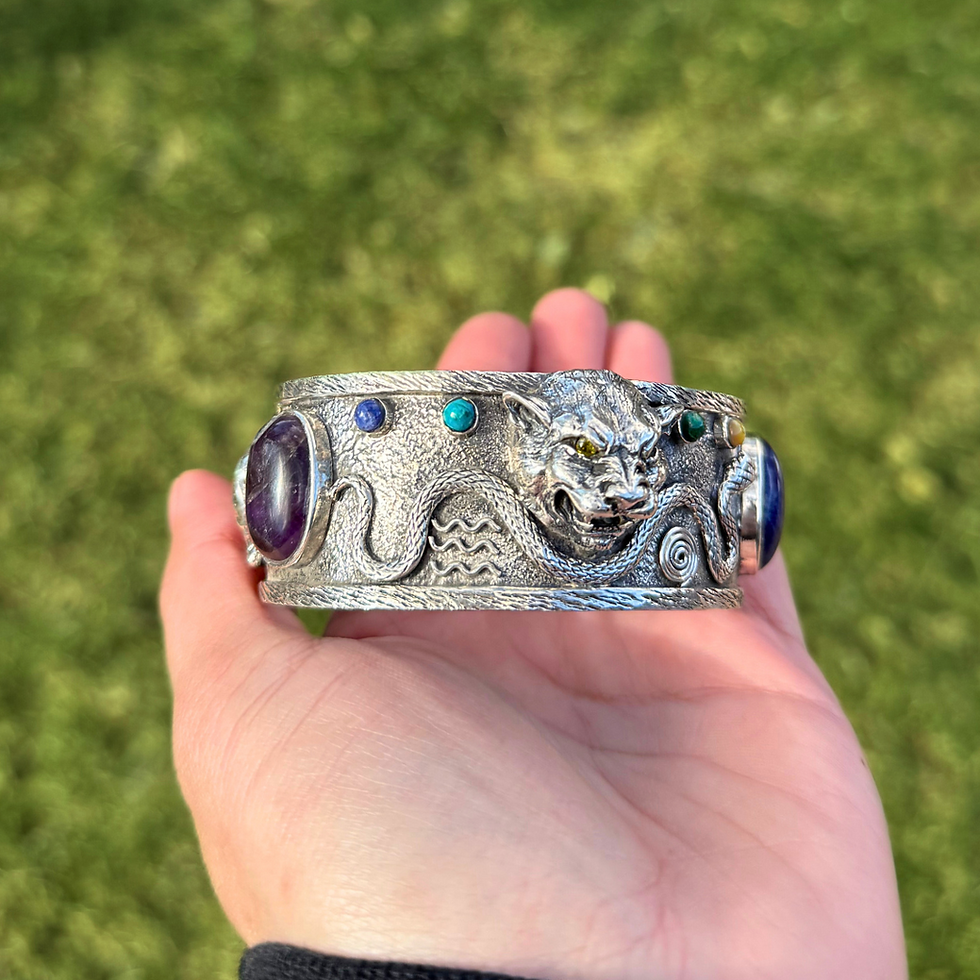 Thumbnail: Andean Trinity Silver Cuff