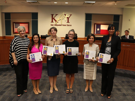 Katy ISD Communications, Public Relations Team Wins Big at State Awards
