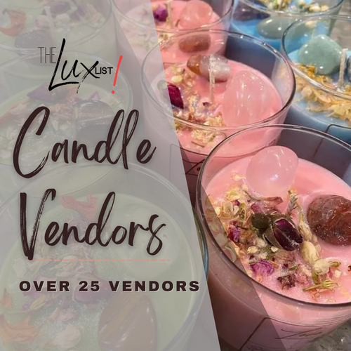 Candle Vendors The Lux List!