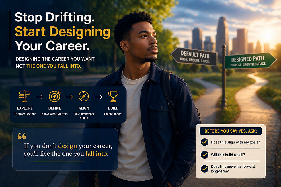 Stop Drifting, Start Designing Your Career