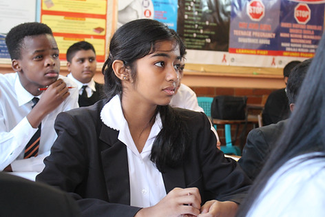 MVSS Student in class