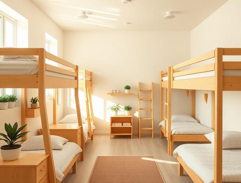 Bright, Clean Dorm Rooms