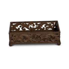 9"L Acanthus Guest Towel Holder