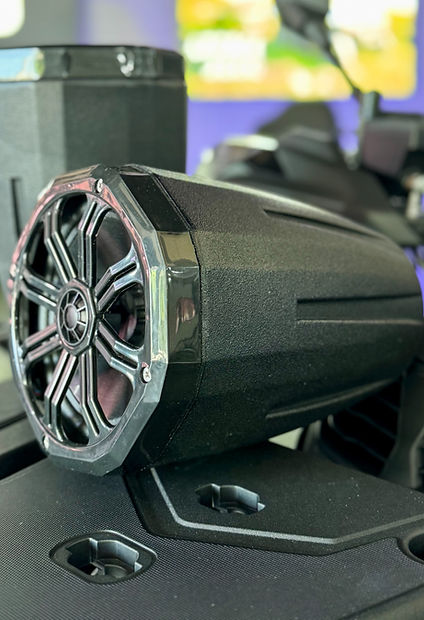Sistema de Som Revo-X MS Audio - 240W RMS com Bluetooth e Proteção Marinizada para Off-Road