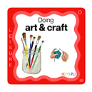 NDPEOPLE card for arts and crafts 