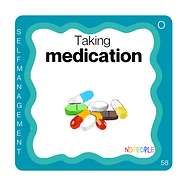 NDPEOPLE card for medication