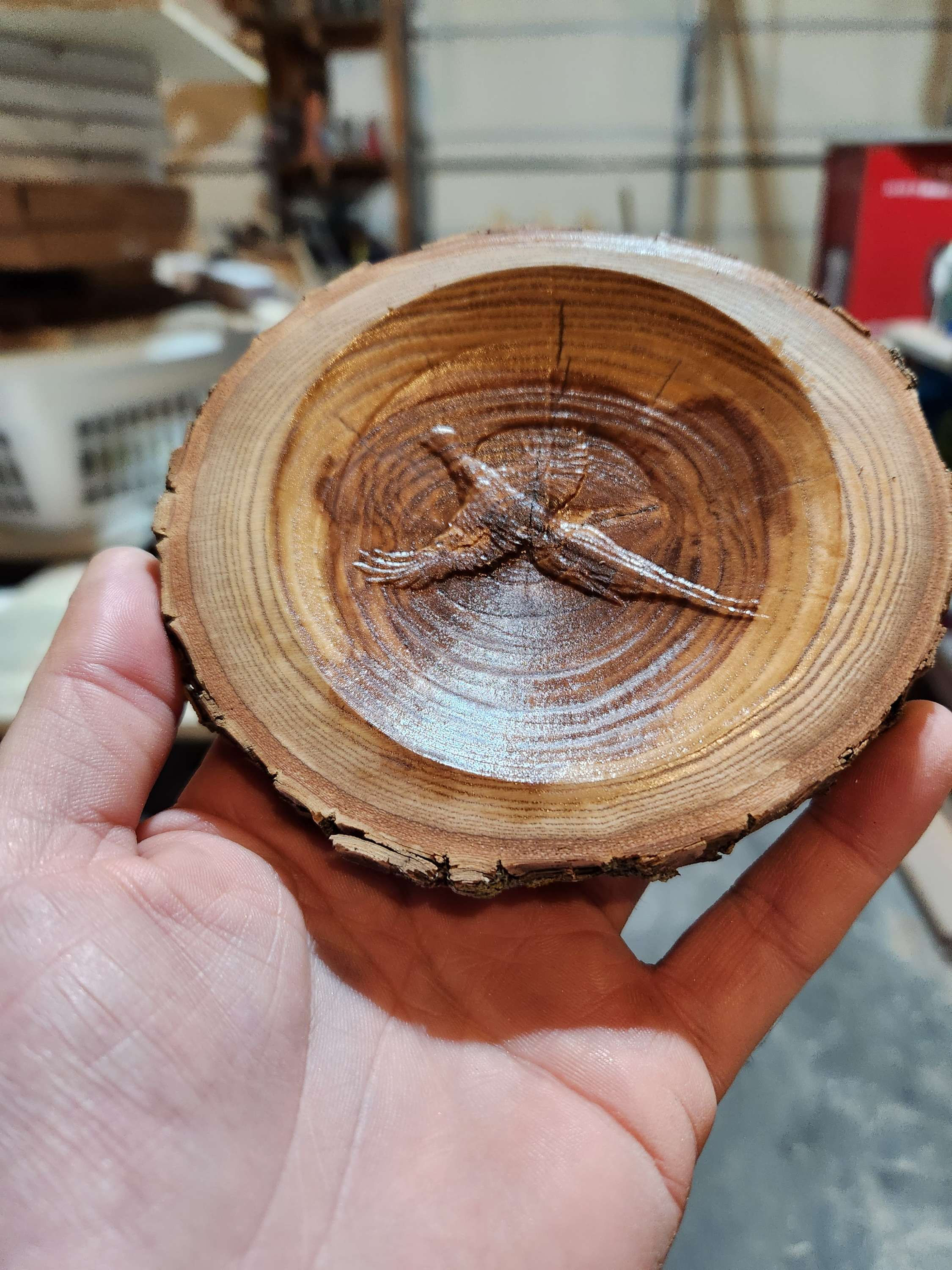 3d carved trinket tray