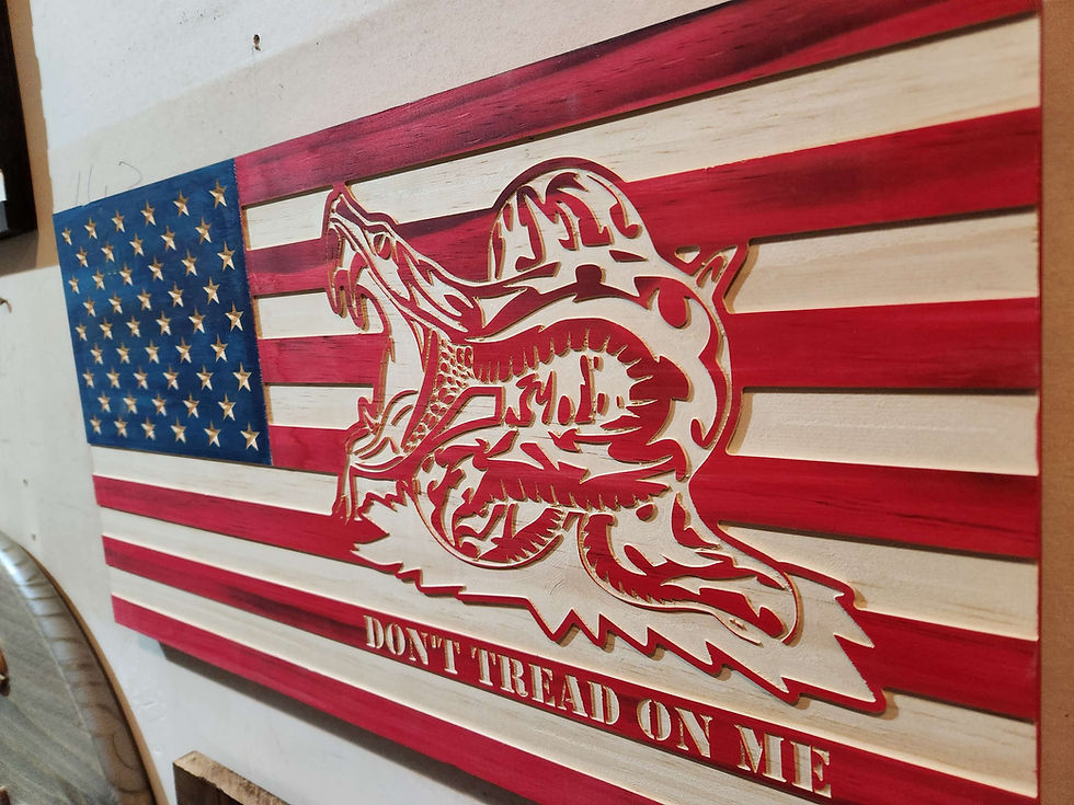 Thumbnail: Don't Tread on Me Red, White, and Blue