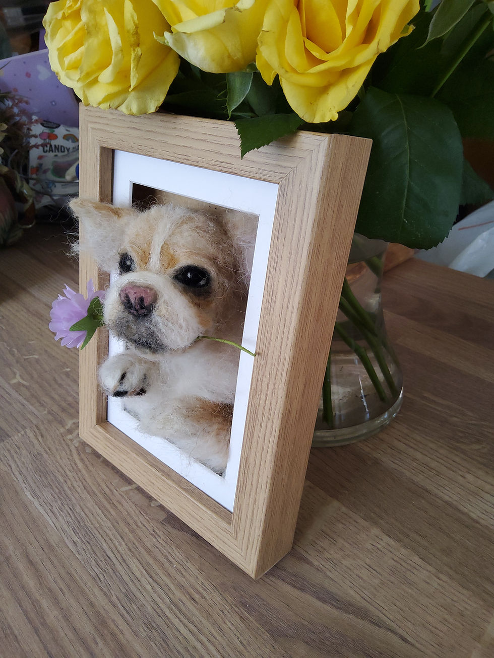 Thumbnail: 3D Chihuahua framed Portrait.