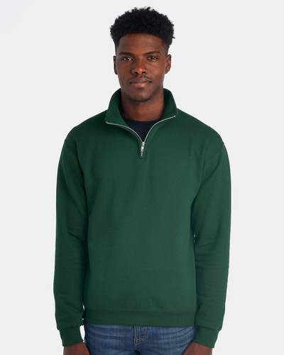 26096 Jerzees® NuBlend® ¼-Zip Cadet Collar Sweatshirt | Dunn Mfg