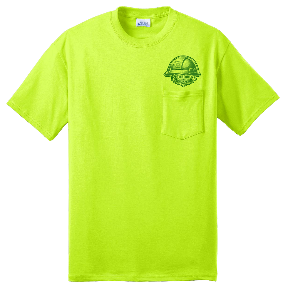 Thumbnail: 00501 Port & Co™ Tall Core Blend Pocket Tee