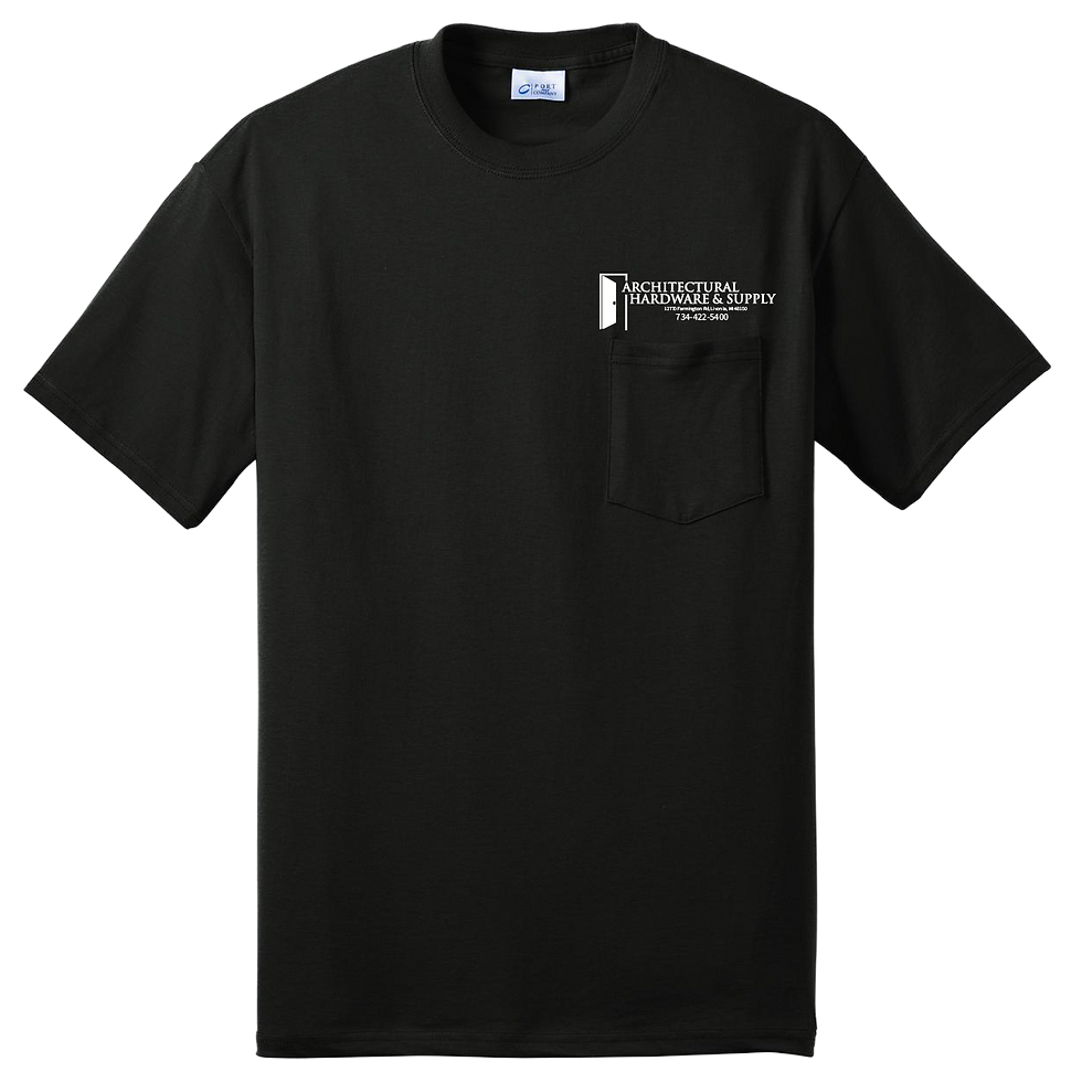 Thumbnail: 00501 Port & Co™ Tall Core Blend Pocket Tee