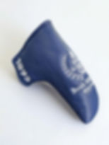 1895 Putter Headcover Blade - Navy and White