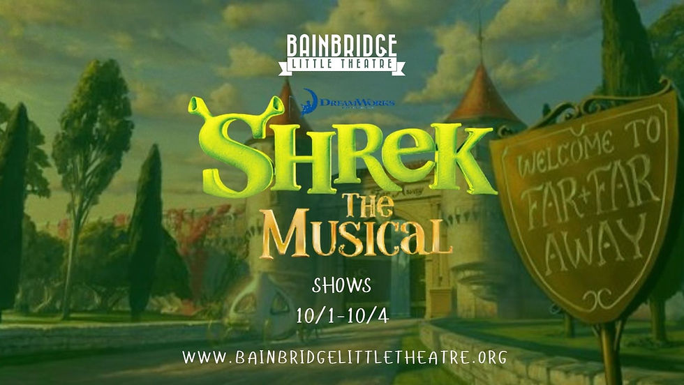 Shrek The Musical Auditions