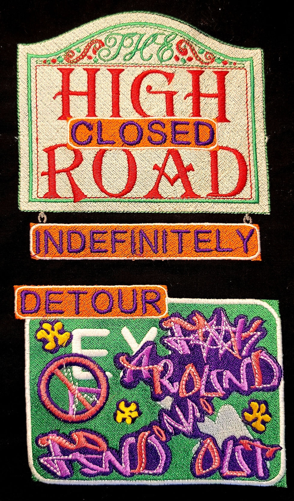 Thumbnail: The High Road is Closed Door Sign