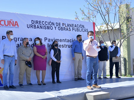 INCLUYEN A LA COLONIA 28 DE JUNIO EN LOS PROYECTOS DE PAVIMENTACIÓN.