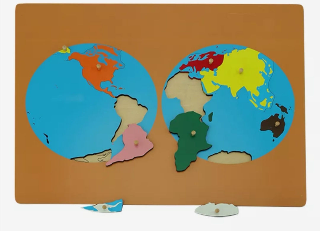 PUZZLE CARTE DU MONDE