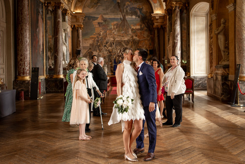 Photographe de mariage civil à la mairie de Toulouse