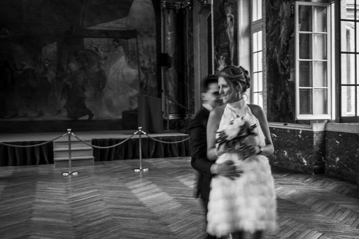 Photographe de mariage à la mairie