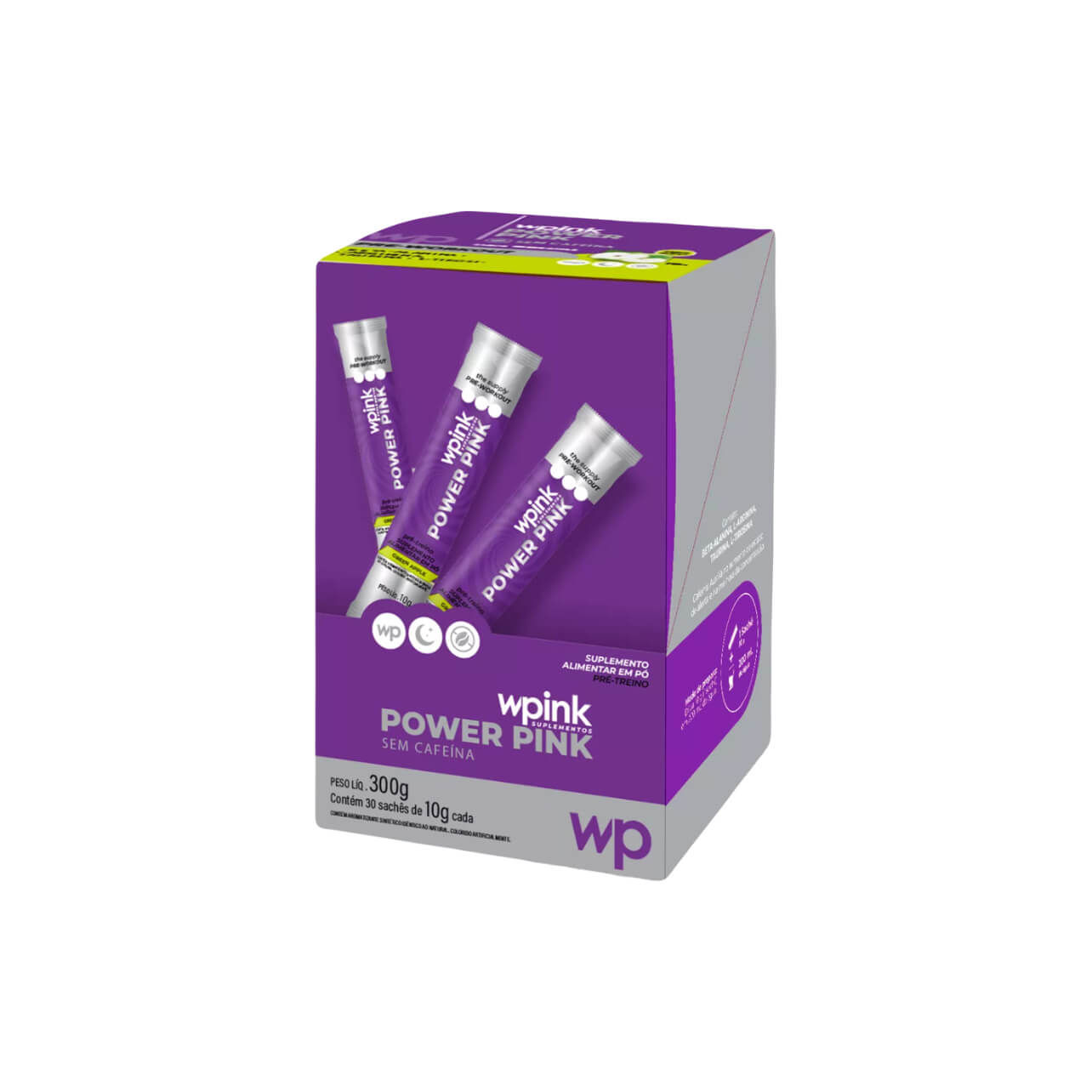 Pré-Treino POWER PINK SEM CAFEÍNA