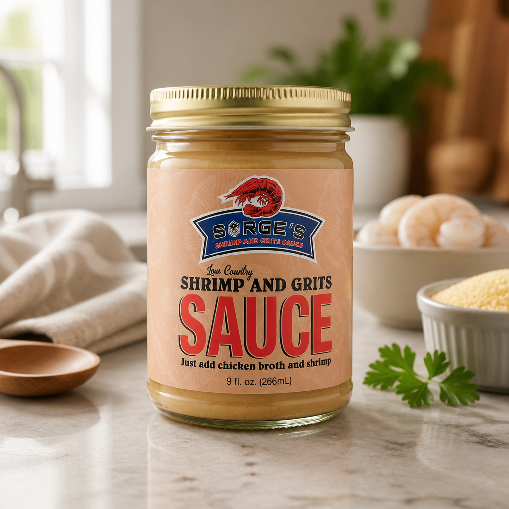 Sarge’s Low Country Shrimp and Grits Sauce – 9 oz