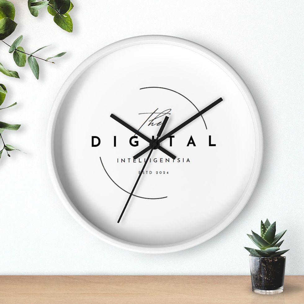 Thumbnail: The Digital Intelligentsia Wall Clock
