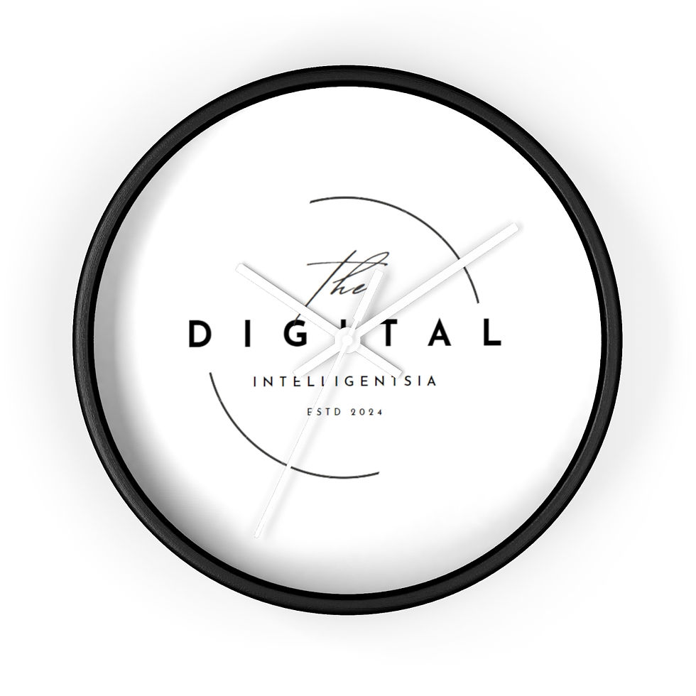 Thumbnail: The Digital Intelligentsia Wall Clock