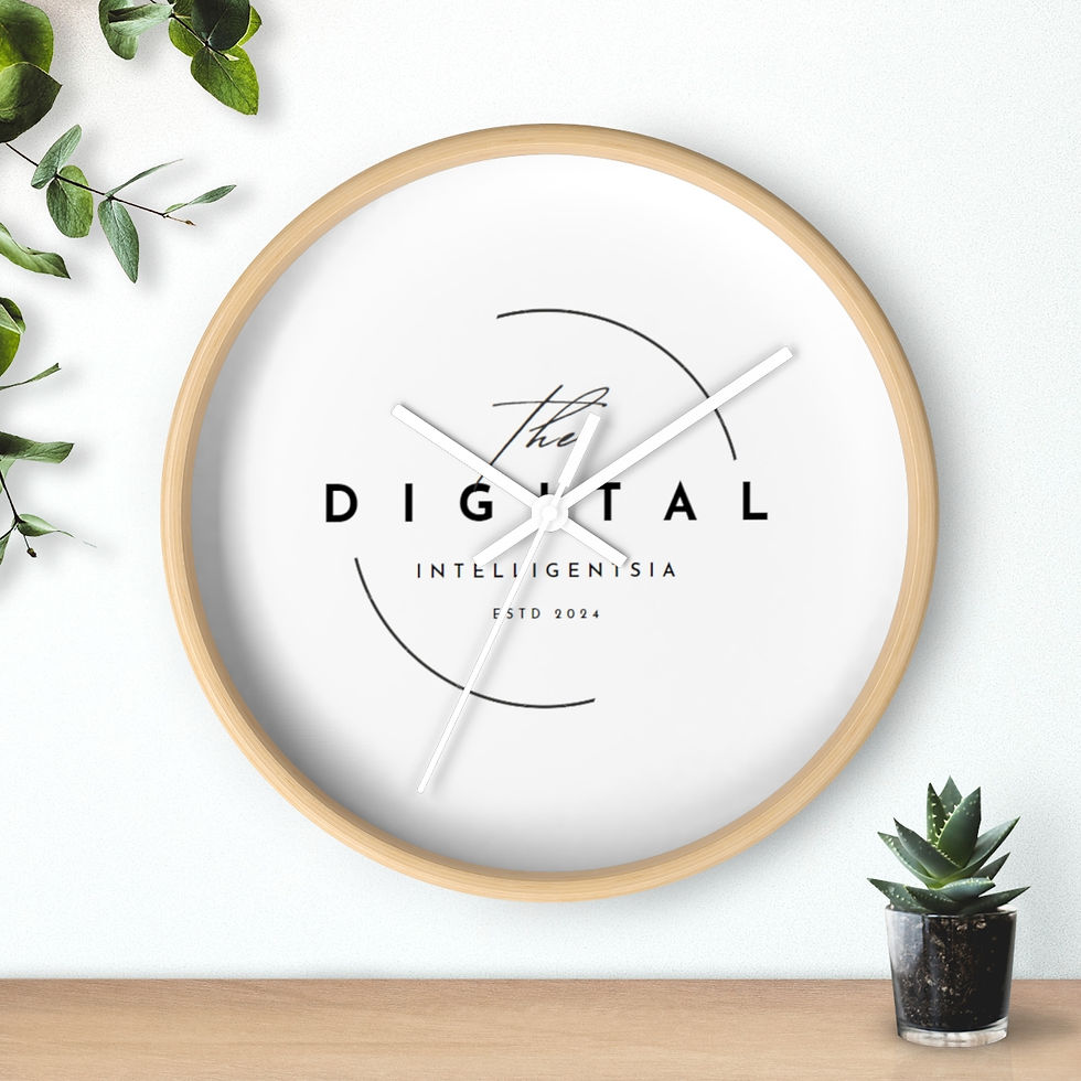 Thumbnail: The Digital Intelligentsia Wall Clock