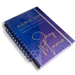 Agenda Rústica para Mujer 2024