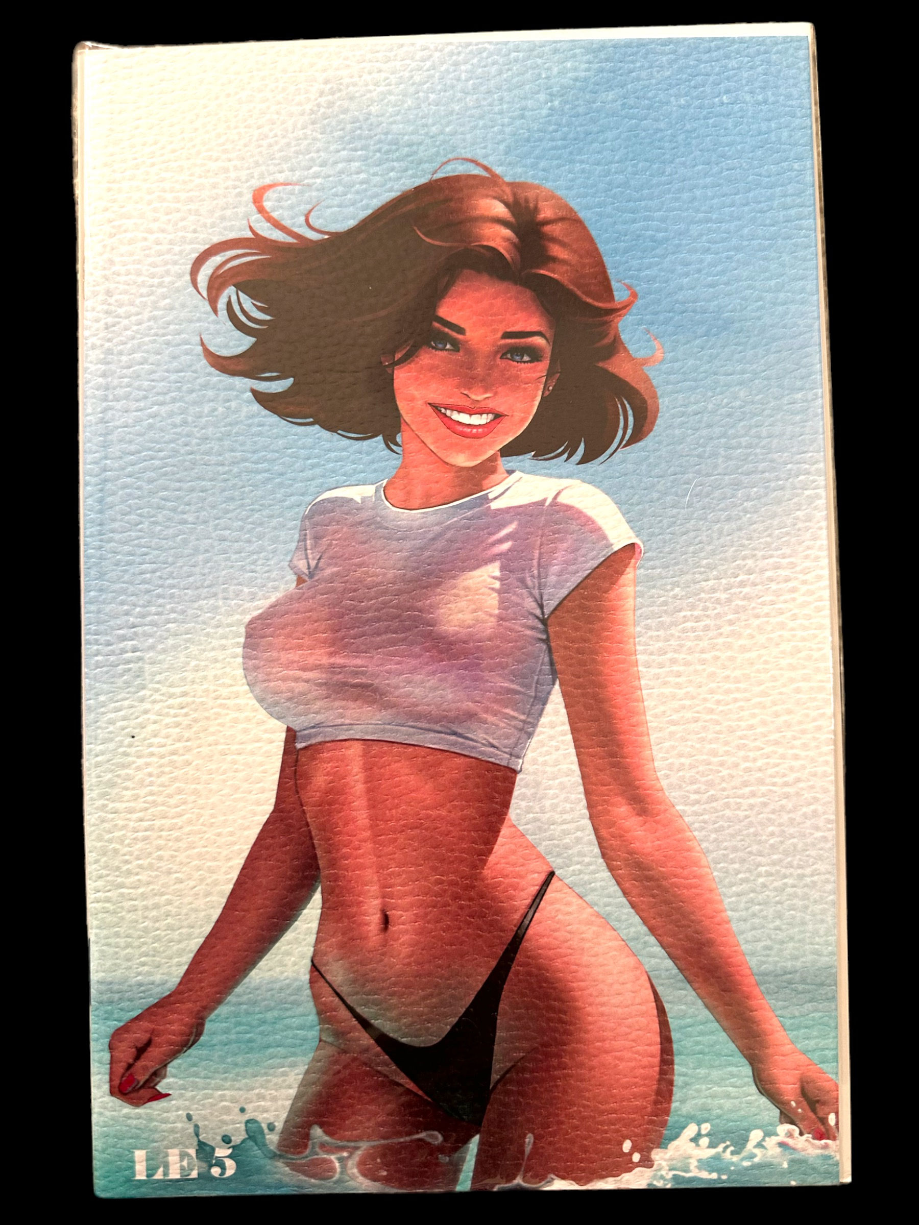 GARV GIRLS COMIC SIZED - LEATHER NSFW COVER B SUMMER - LE5