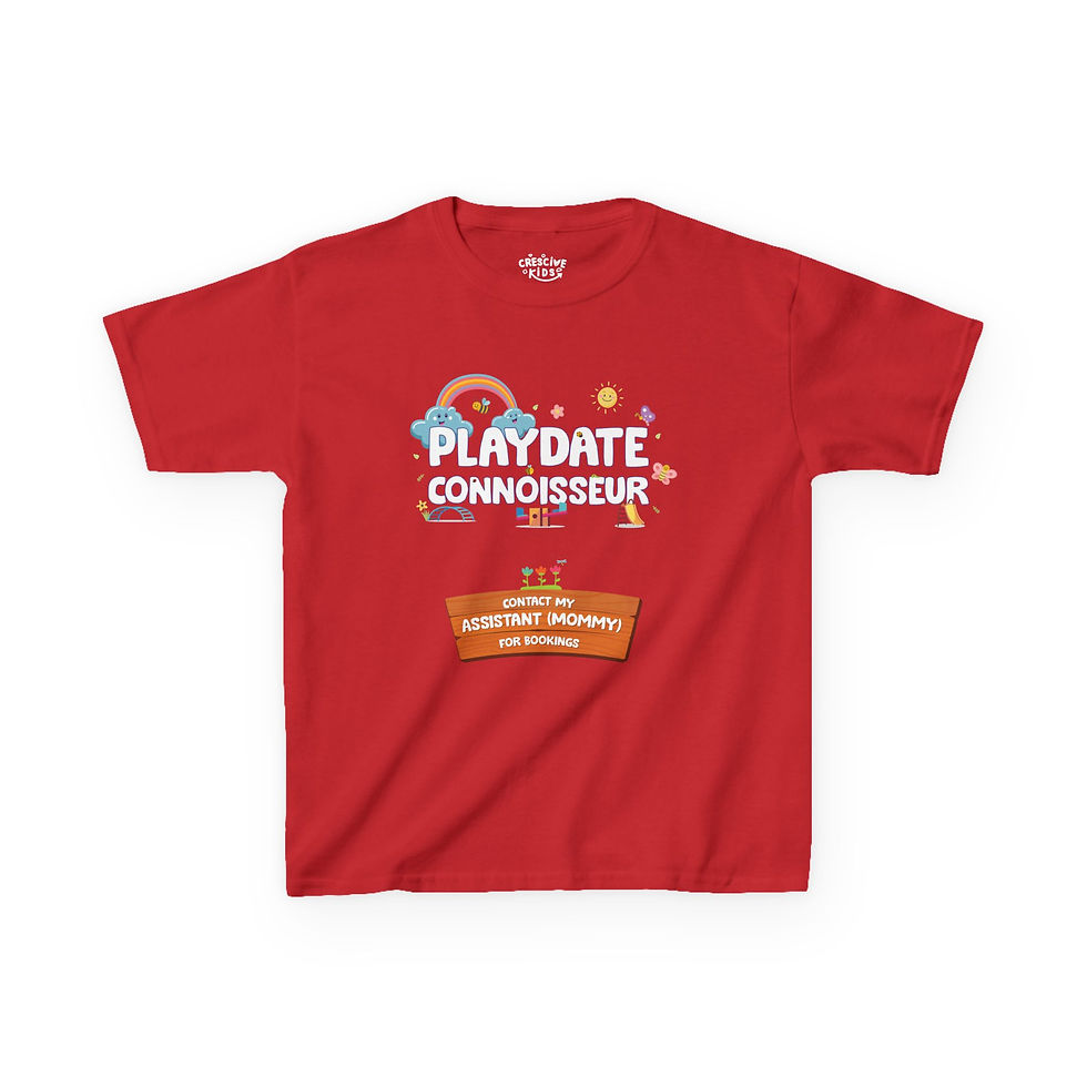 Thumbnail: Playdate Connoisseur Kids T‑Shirt 