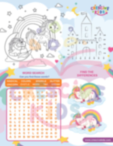 Unicorn Printable