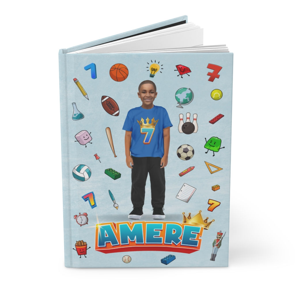 PERSONALIZE IT! Favorite Things Custom Art Hard Backed Journal