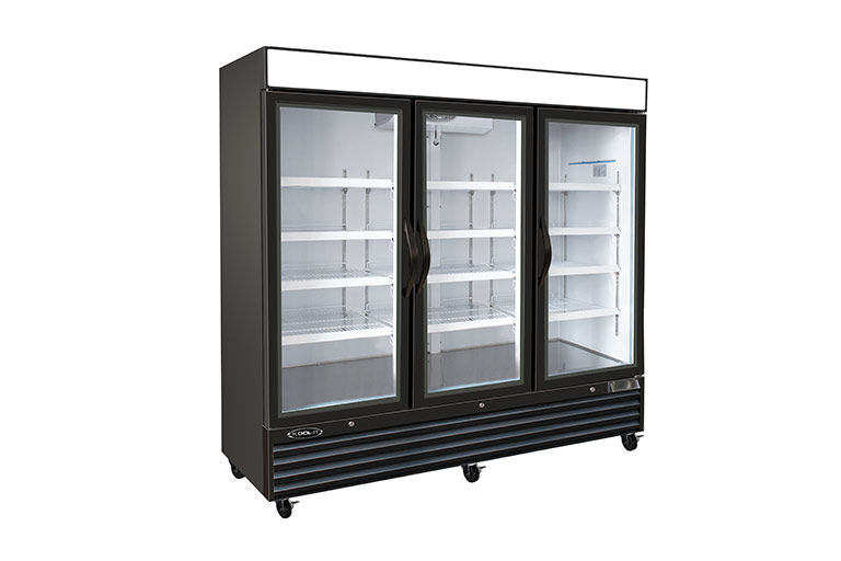 Triple Glass Door display Freezer