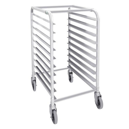 Aluminum Heavy Duty Pan Racks with welded angle slides | Resto Hub