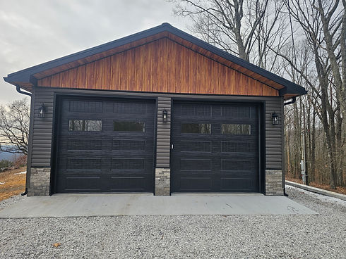 Garage Doors Black