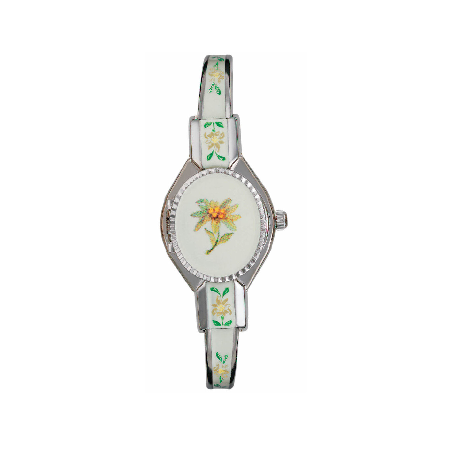 André Mouche - Edelweiss, Palladium, off white - 041-0210 - Swiss Made